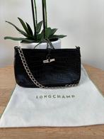 LONGCHAMP Roseau, Enlèvement ou Envoi, Comme neuf, Noir, Sac à main