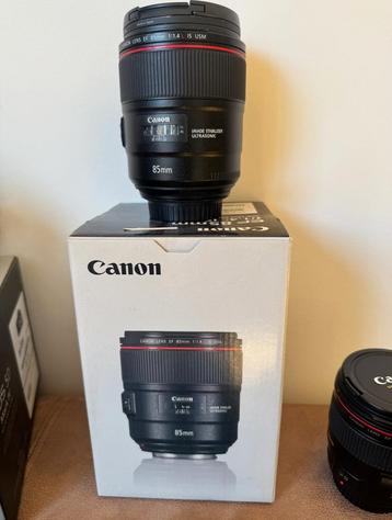 Canon 85mm 1.4 L beschikbaar voor biedingen
