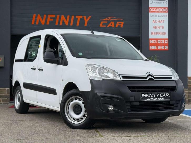Citroën Berlingo 1.6 BlueHDi L1 Club chantier/werf, Auto's, Citroën, Bedrijf, Te koop, Berlingo, ABS, Airconditioning, Android Auto