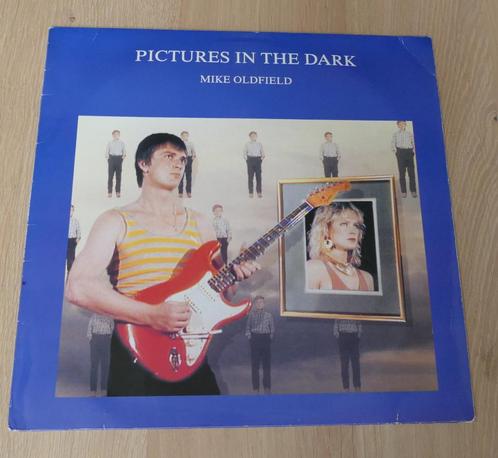 12" Maxi - Mike Oldfield - Pictures In The Dark, Cd's en Dvd's, Vinyl | Dance en House, Gebruikt, Ambiënt of Lounge, 12 inch, Ophalen of Verzenden