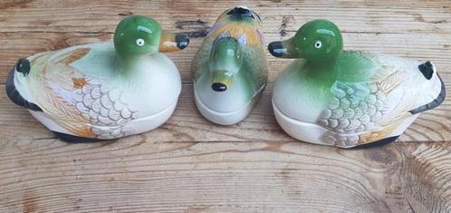 Franse eenden schaaltjes, eenden familie, Antiek en Kunst, Curiosa en Brocante, Ophalen of Verzenden