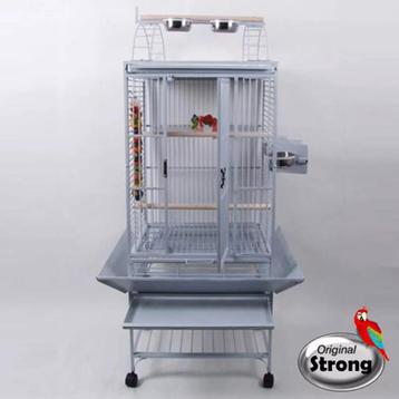 Papegaaienkooi Villa Sara hamerslag parelwit,  10% korting

 beschikbaar voor biedingen