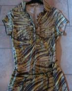 Robe fraîche avec ceinture en cuir « Steilmann » m 42, Enlèvement ou Envoi, Comme neuf