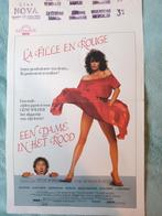 Filmposter De dame in het rood, Verzamelen, Ophalen of Verzenden, A1 t/m A3, Film en Tv, Rechthoekig Staand