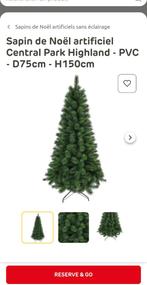 Sapin de Noël CP. 1M50 avec boîte., Enlèvement