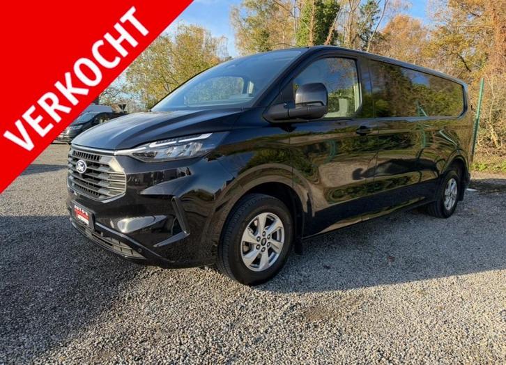 Ford Transit Custom 2.0 // L2 // Limited // Automaat, Auto's, Bestelwagens en Lichte vracht, Bedrijf, Te koop, 360° camera, ABS