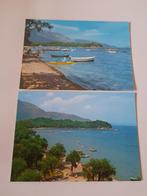 2 Postkaarten Corfu - Dassia, Ophalen of Verzenden, 1960 tot 1980, Ongelopen, Overig Europa