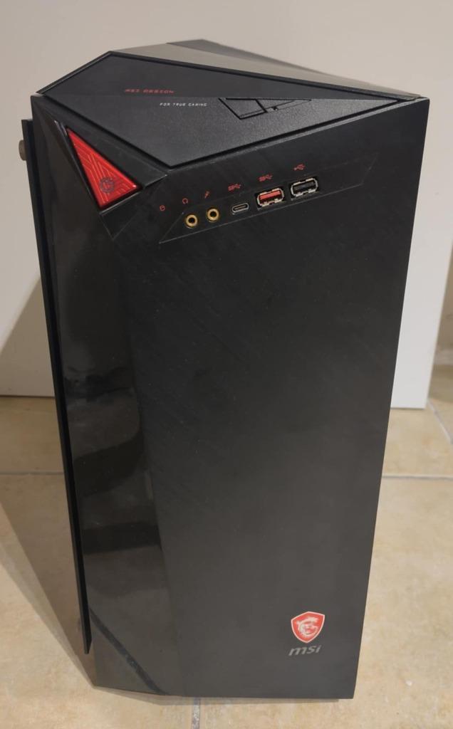 MSI game pc, Computers en Software, Desktop Pc's, Gebruikt, 2 tot 3 Ghz, HDD, SSD, 16 GB, Met videokaart, Gaming, Ophalen
