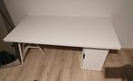 Bureau wit Ikea, Huis en Inrichting, Bureaus, Ophalen, Zo goed als nieuw, Bureau