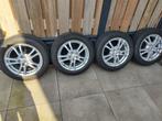 Set sportvelgen met winterbanden Honda Nissan  Steek 5x114,3, Pneus et Jantes, Pneus hiver, Enlèvement ou Envoi, 16 pouces