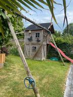 speelhuisje en schommel voor kinderen, Kinderen en Baby's, Speelgoed | Buiten | Speeltoestellen, Ophalen, Zo goed als nieuw, Schommel