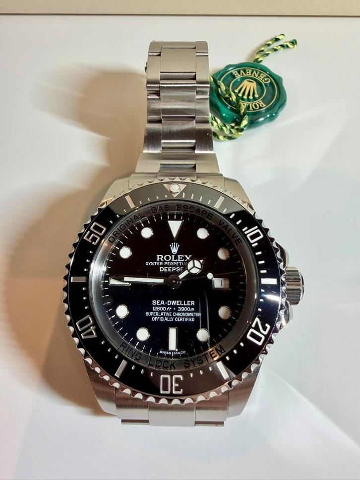 Rolex Sea-Dweller Deepsea - Full set!, Handtassen en Accessoires, Horloges | Heren, Zo goed als nieuw, Rolex, Staal, Ophalen