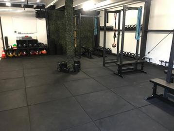 Rubber Sportvloer / Gym / Crossfit Tegels!