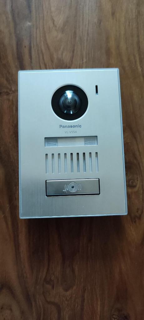 Videofoon Panasonic met 3 binnenunits en versterker., Huis en Inrichting, Deurbellen, Gebruikt, Draadloos, Ophalen of Verzenden