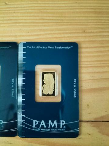 PAMP 2.5 gram goudbaar beschikbaar voor biedingen