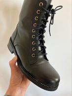 Lederen boots van Patrizia Pepe maat 37, Zwart, Lage of Enkellaarzen, Ophalen of Verzenden, Zo goed als nieuw
