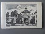 Ets J. Linnig Borgerhout wensen Burgemeester Gustaaf Wegge, Antiek en Kunst, Kunst | Etsen en Gravures, Verzenden