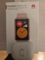Huawei Watch Fit Roze! Gratis Earbuds!, Handtassen en Accessoires, Smartwatches, Ophalen of Verzenden, Gebruikt, Roze