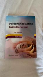 cursus personenbelasting (vastgoed), Ophalen of Verzenden, Nieuw, Economie