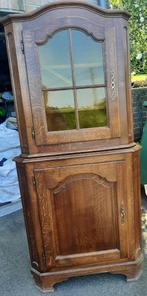 Meuble de coin en chêne, Maison & Meubles, Enlèvement, Comme neuf