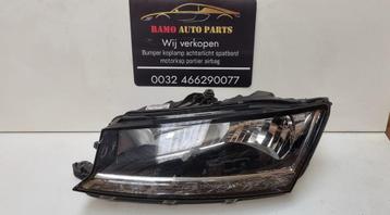 Koplamp Skoda Fabia 6V1941015D Halogeen origineel Links beschikbaar voor biedingen