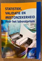 Statistiek, validatie en meetonzekerheid voor het laboratori, Comme neuf, Dr. J.W.A. Klaessens, Enlèvement ou Envoi