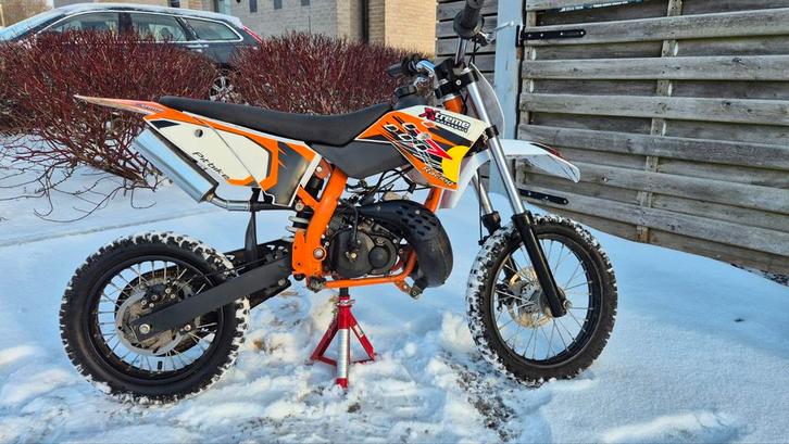 Dirt bike 14/12 50cc, Fietsen en Brommers, Minibikes, Midibikes en Pitbikes, Ophalen