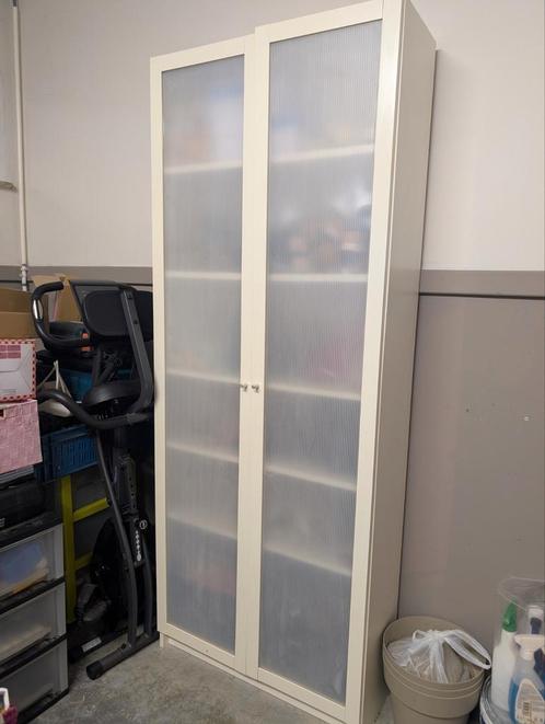 Billy Boekenkast met deuren, Huis en Inrichting, Kasten | Boekenkasten, Met deur(en), Ophalen