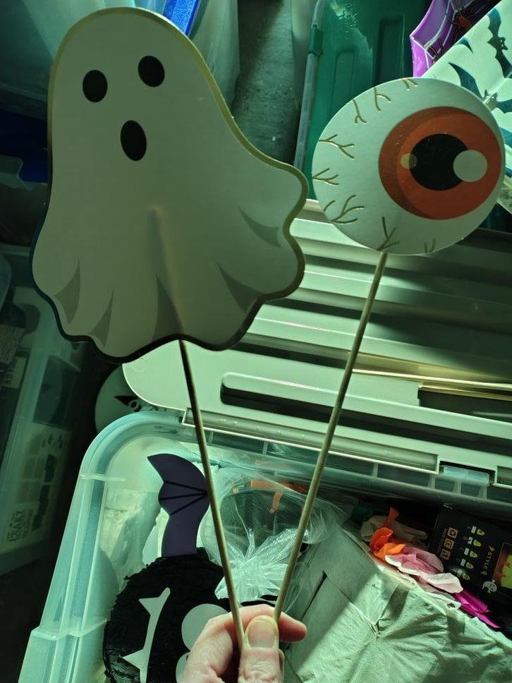 photobooth accessoires halloween nieuw, Hobby & Loisirs créatifs, Articles de fête, Neuf, Décoration, Enlèvement ou Envoi