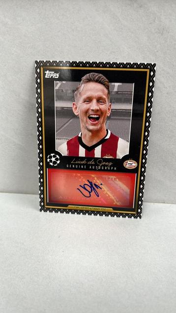 Genuine Autograph Topps Match Attax 2024-2025 beschikbaar voor biedingen