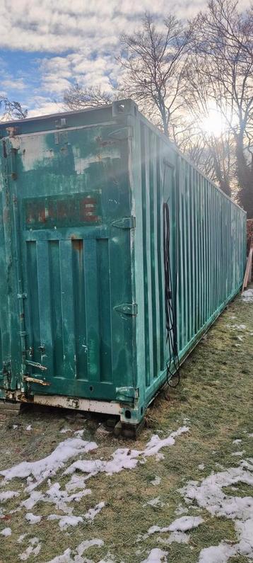 Zeecontainer 40 voet / 12 meter beschikbaar voor biedingen
