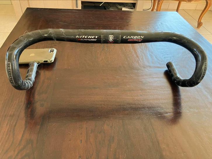 Ritchey ergonomisch carbon stuur - perfecte staat, Fietsen en Brommers, Fietsonderdelen, Zo goed als nieuw, Stuur, Ophalen