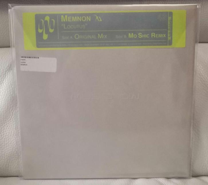 Memnon - Locutus / Vinyl 12", Progressive House, Trance, US., Cd's en Dvd's, Vinyl | Overige Vinyl, Zo goed als nieuw, 12 inch