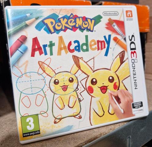 Pokémon Art Academy 7 Nintendo-kaarten inbegrepen, Games en Spelcomputers, Games | Nintendo 2DS en 3DS, Zo goed als nieuw, Ophalen of Verzenden