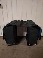 Dubbele fietstas in prima staat, Fietsen en Brommers, Fietsaccessoires | Fietstassen, Ophalen