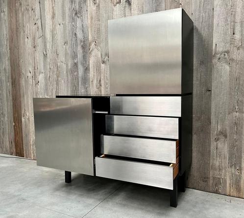 ZELDZAAM ORIGINEEL VINTAGE DRESSOIR/BAR ACERBIS DESIGN JAREN, Antiek en Kunst, Kunst | Designobjecten, Ophalen of Verzenden