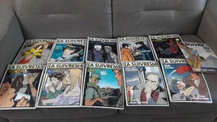 Magazines A Suivre divers numéros, Boeken, Stripverhalen, Gelezen, Eén stripboek, Ophalen of Verzenden