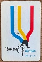 Joker ROUSSEL/QUALITY PAINTS/Belgium, Verzamelen, Speelkaarten, Jokers en Kwartetten, Ophalen of Verzenden, Zo goed als nieuw