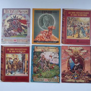 Plaatjesalbums 'Aiglon Chocolade ' 1940- 1950. Prijs/ stuk beschikbaar voor biedingen