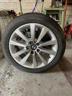 Originel BMW velgen met winterbanden 245x45xr18  Run Flat 50, Ophalen, 18 inch, Banden en Velgen, Winterbanden