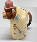 Antiek Melkkan melk-kan SCHAFER & VATER Monkey Aap Porselein, Ophalen of Verzenden