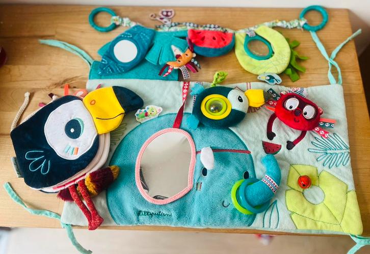 3-delige set Lilliputiens, Enfants & Bébés, Jouets | Jouets de bébé, Comme neuf, Autres types, Sonore, Enlèvement ou Envoi