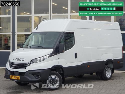 Iveco Daily 35C21 3.0L Automaat Dubbellucht L2H2 LED ACC Nav, Auto's, Bestelwagens en Lichte vracht, Bedrijf, Te koop, Achteruitrijcamera