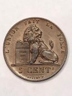 Munt België 5 cent koper Leopold I jaartal 1852 kwaliteit !!, Ophalen of Verzenden, Overig, Losse munt
