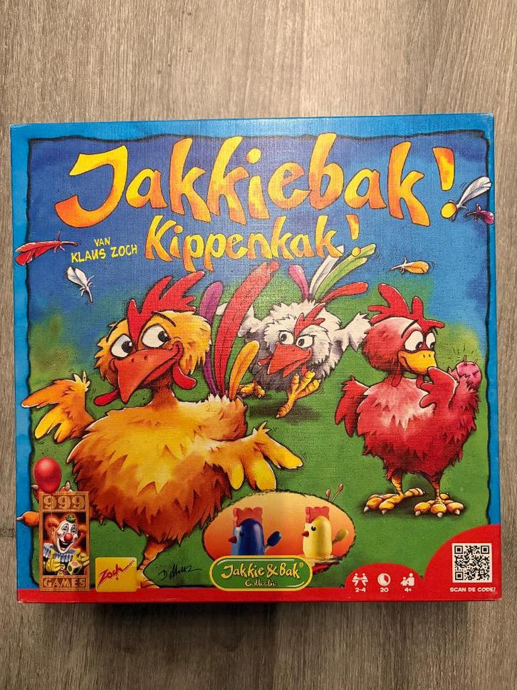 Jakkiebak! Kippenkak!, Kinderen en Baby's, Speelgoed | Overig, Zo goed als nieuw, Jongen of Meisje, Ophalen