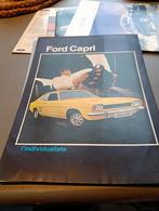 Brochure Ford Capri 1974, Boeken, Auto's | Folders en Tijdschriften, Ford, Ophalen of Verzenden, Zo goed als nieuw, Ford