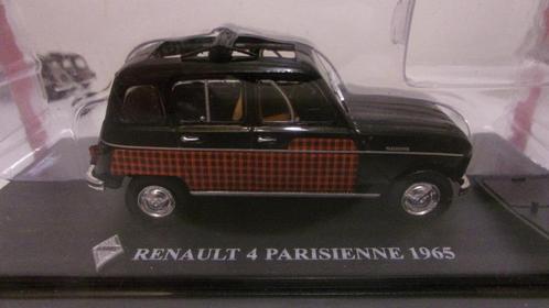 RENAULT 4 PARISIENNE T.O,COM NEUVE socle & blister.PASSION R, Hobby & Loisirs créatifs, Voitures miniatures | 1:43, Comme neuf