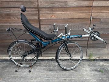 Optima Condor RVS ligfiets – Klassieker in topstaat beschikbaar voor biedingen