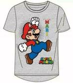 Super Mario T-shirt - Grijs - Maat 104, Neuf, Garçon, Enlèvement ou Envoi, Chemise ou À manches longues