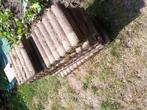 betonstrips grijs 50cm op 20cm 10 stuks, Ophalen, Gebruikt, Klinkers, Minder dan 5 m²
